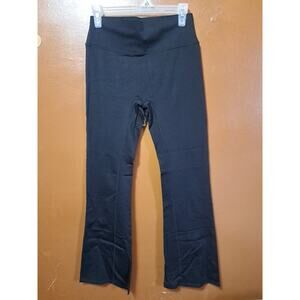 Women's Black Yoga Pants Leggings Back Pockets Internal Waist Pockets Mutli Size